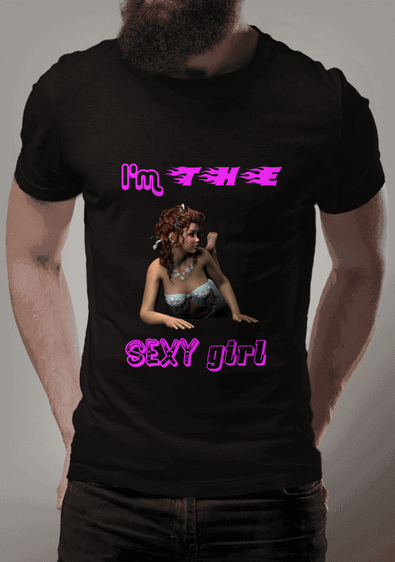 Nome do produto  I'm THE sexy girl