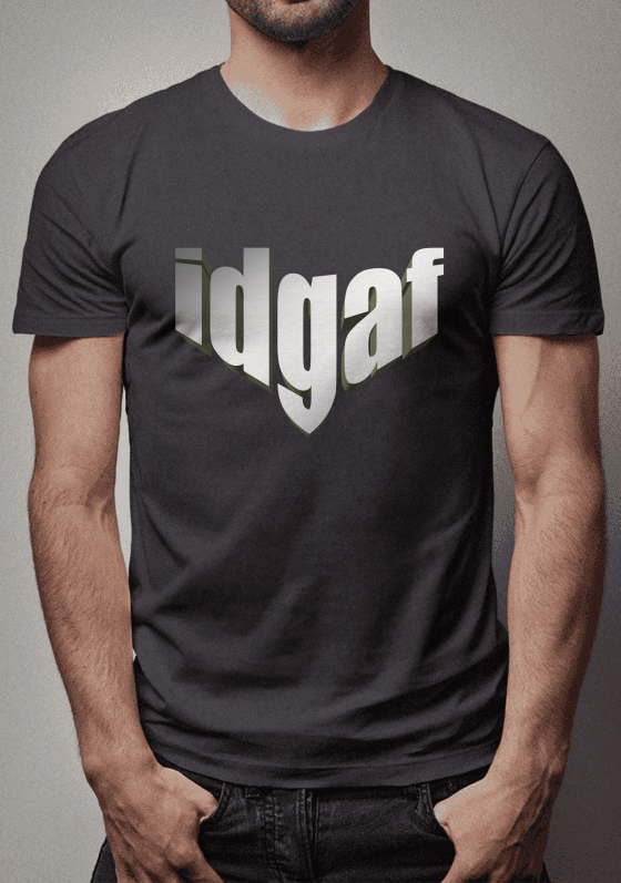 Nome do produto  idgaf