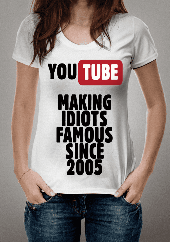 Nome do produto  Idiotas do Youtube