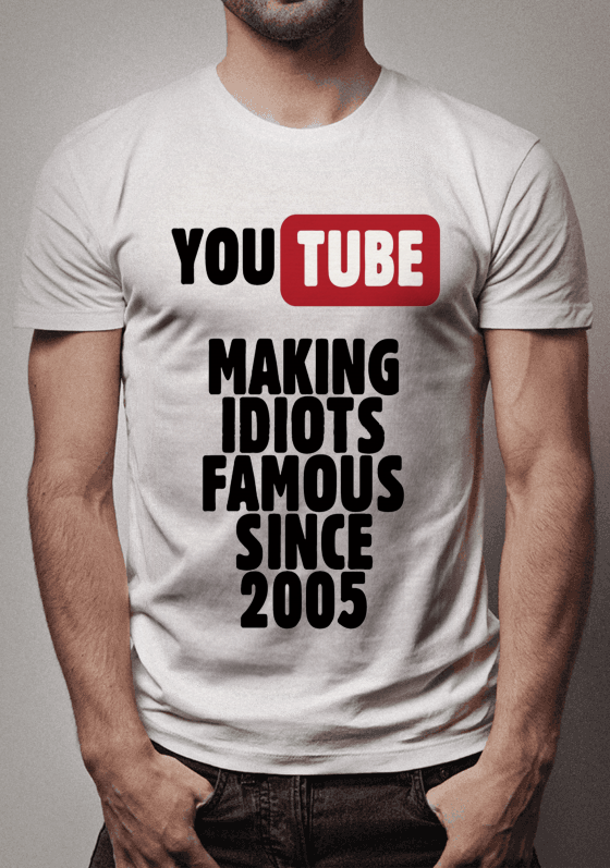 Nome do produto  Idiotas do Youtube