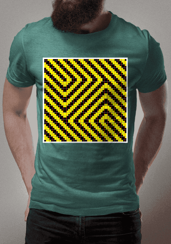 Nome do produto  ILUSIÓN ÓPTICA AMARILLA