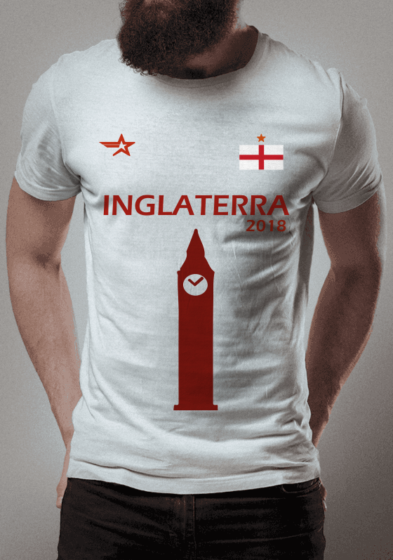 Nome do produto  Inglaterra 2018