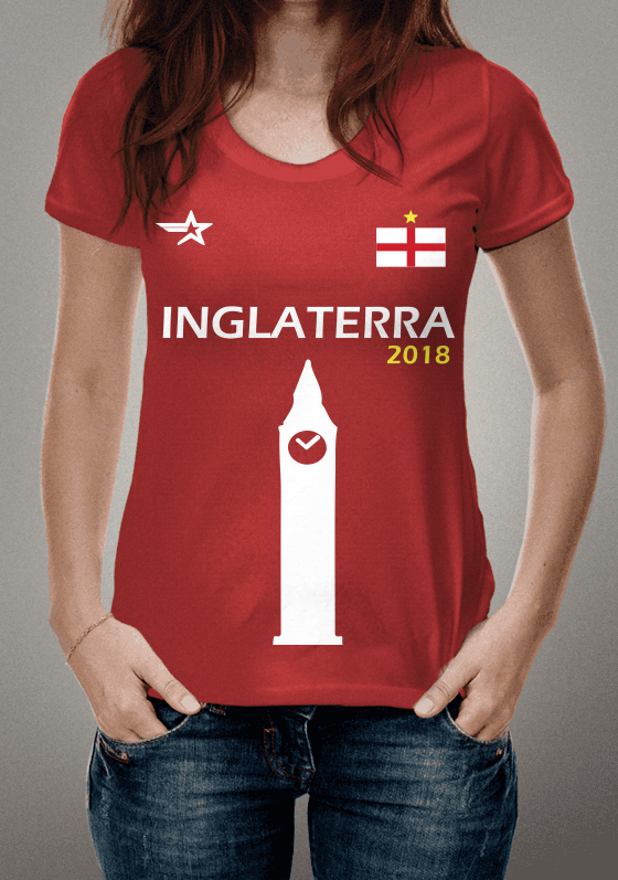 Nome do produto  Inglaterra 2018