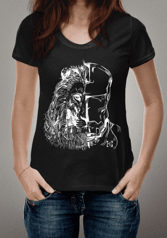 Nome do produto  Iron Lion branco