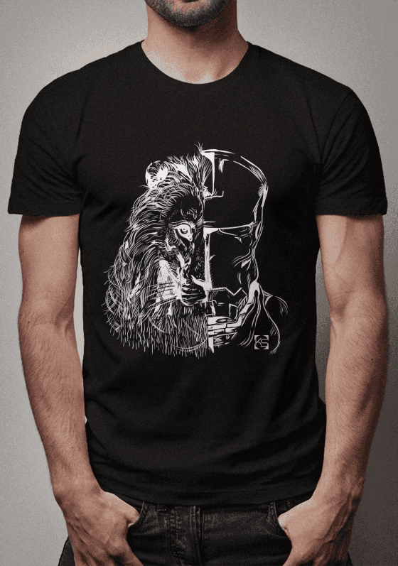 Nome do produto  Iron Lion branco