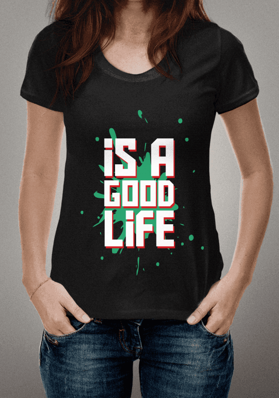Nome do produto  Is a Good Life