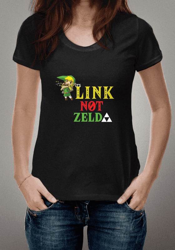 Nome do produto: IT\'S LINK NOT ZELDA
