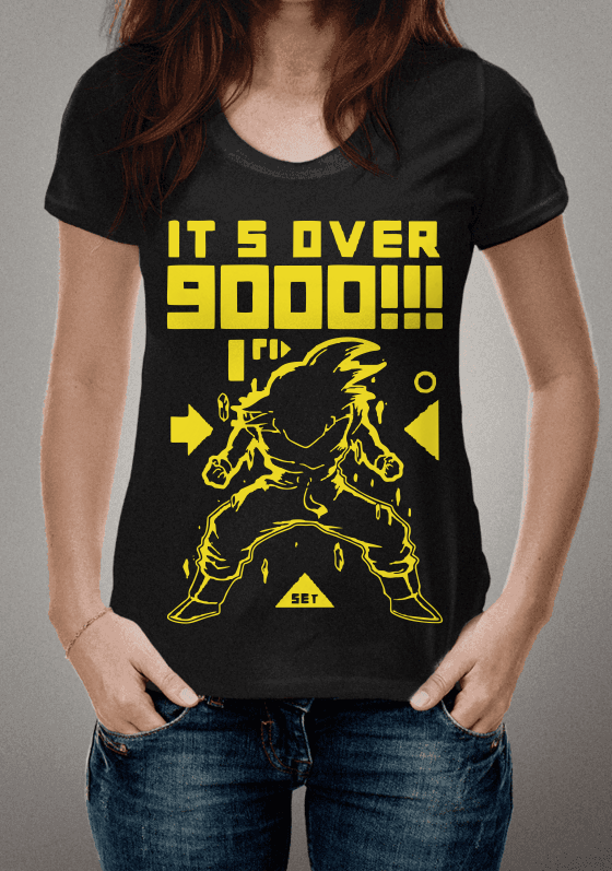 IT'S OVER 9000