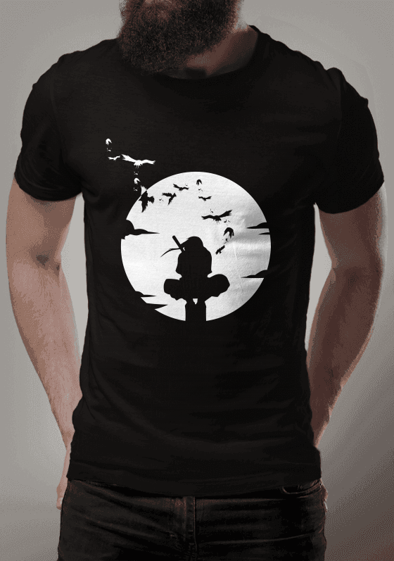 Nome do produto  Itachi, Lua e Corvos