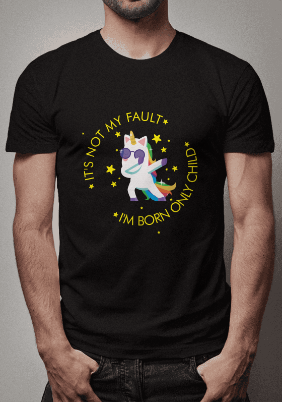 Nome do produto  It´s not my fault I´m only child