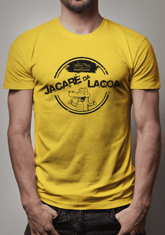 Nome do produto  Jacaré da Lagoa - Amarelo Estonado