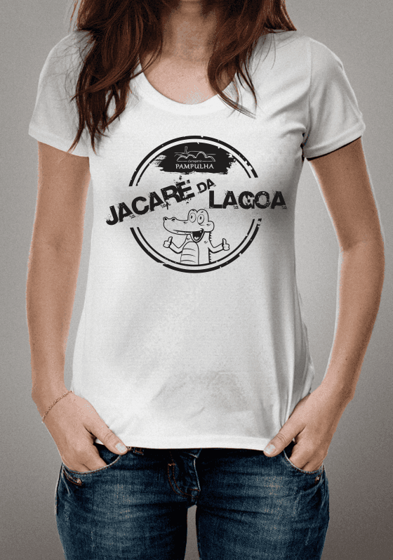 Nome do produto  Jacaré da Lagoa - Branco