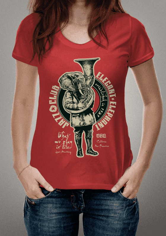 Nome do produto  Jazz club elephant