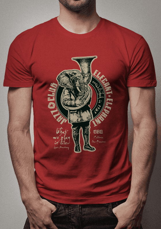 Nome do produto  Jazz club elephant