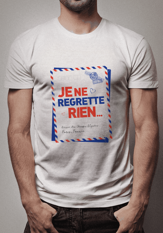 Nome do produto  Je Ne Regrette Rien - Baby Look