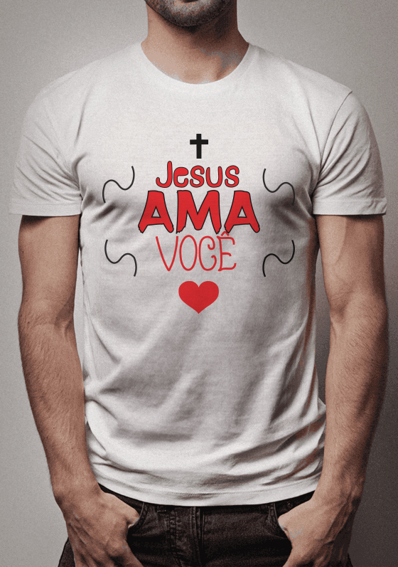 Nome do produto  JESUS AMA VOCÊ
