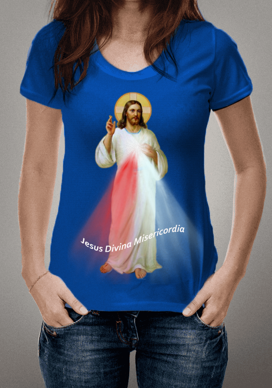 Nome do produto  Jesus Divina Misericórdia-blue