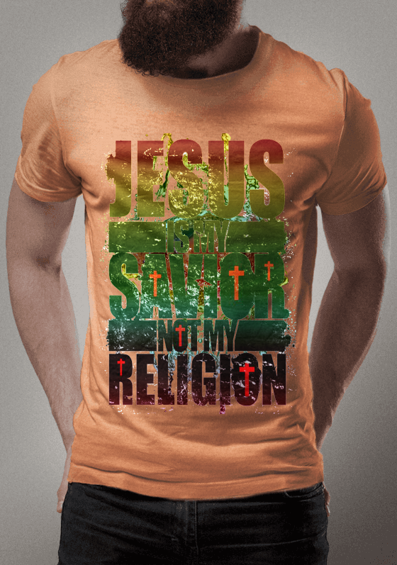 Nome do produto  Jesus is my savior not my religion