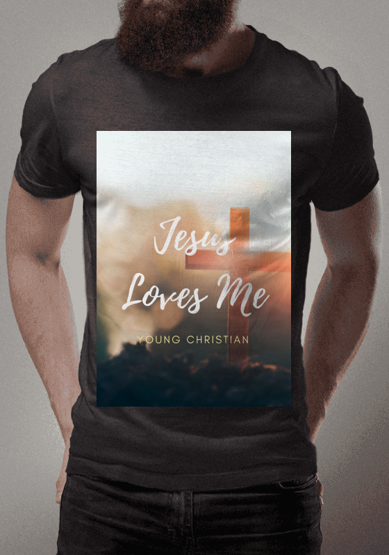 Jesus Loves Me - Cinza chumbo