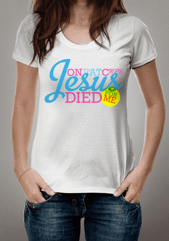 Nome do produto  Jesus morreu por mim