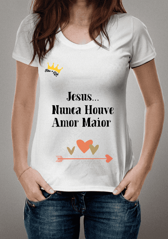 Nome do produto: Jesus nunca houver amor maior