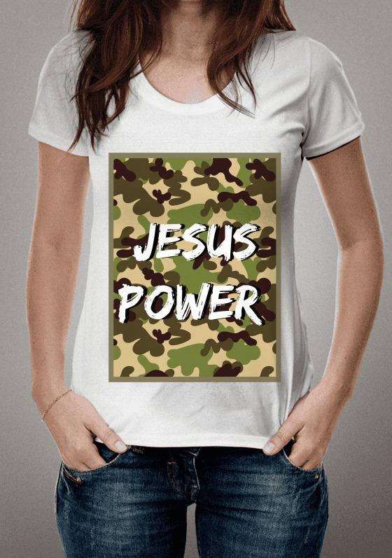 Nome do produto  JESUS POWER COMOUFLAGE