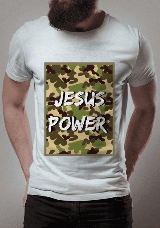 Nome do produto  JESUS POWER COMOUFLAGE