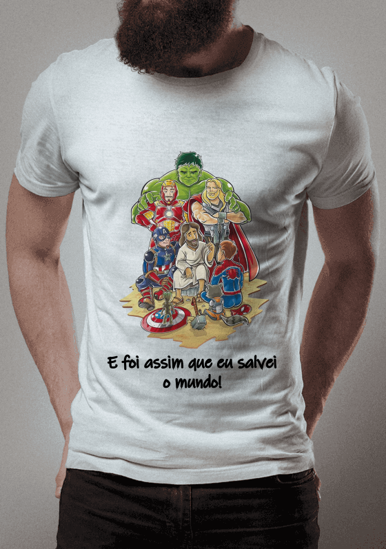 Nome do produto  Jesus Pregando Para Os Super Heróis