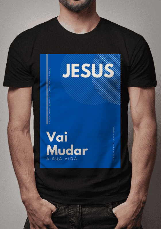 Jesus Vai Mudar a Sua Vida - Preta