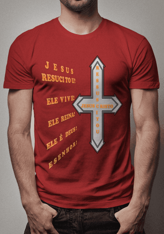 Nome do produto  JESUS#FRASES#ESTAMPAS#100%#CRIATIVAS #MONTINK#ESTILOS#CAMISARTES