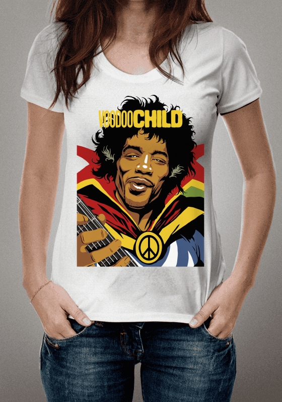 Nome do produto  Jimi hendrix