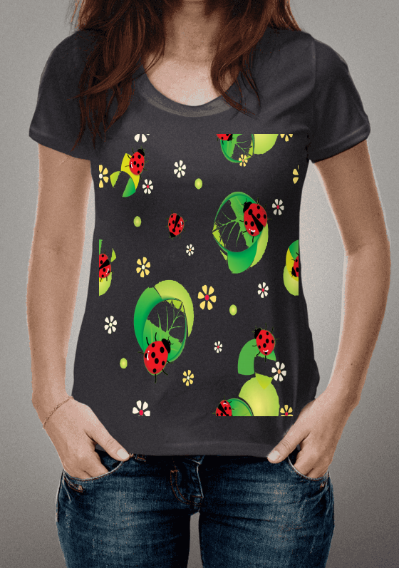 Nome do produto  Joaninhas no jardim