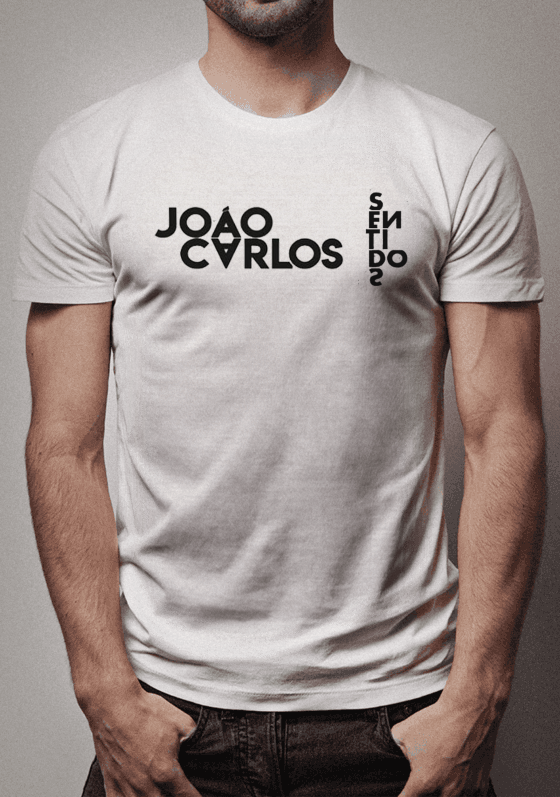 Nome do produto  João Carlos Oficial - Sentidos Black Logo