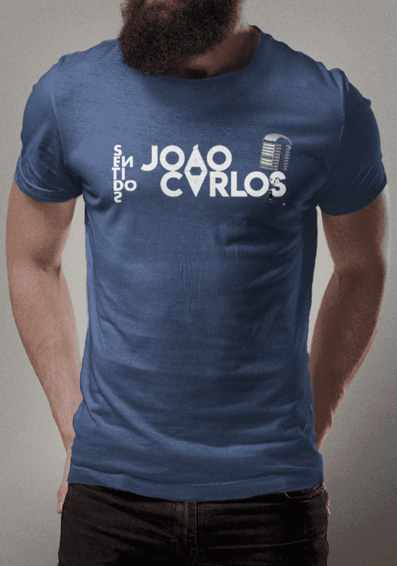 Nome do produto  João Carlos Oficial - Sentidos White Logo