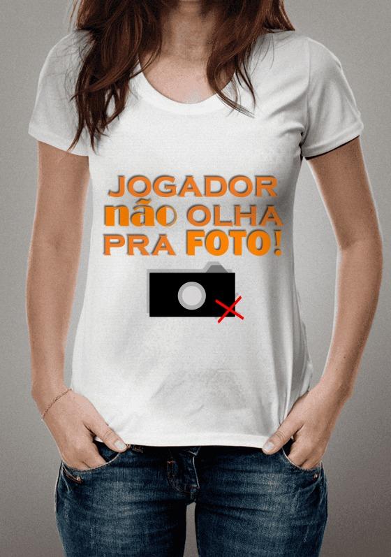Nome do produto: Jogador Não Olha Pra Foto