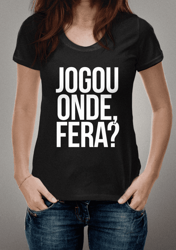 Nome do produto  jogou onde, fera?