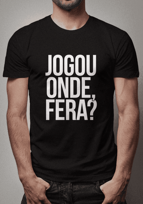 Nome do produto  jogou onde, fera?