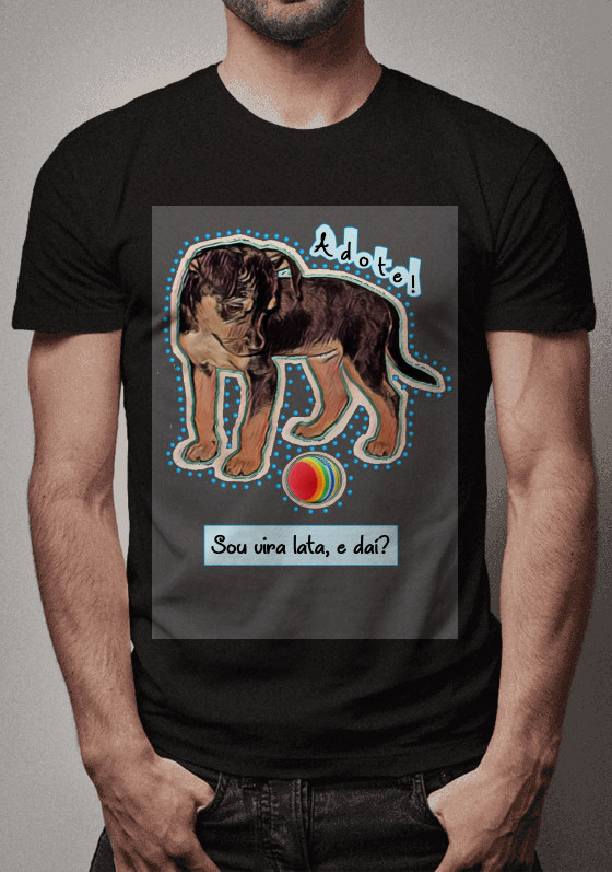 Nome do produto  Jujuba - Sou vira lata, e daí?