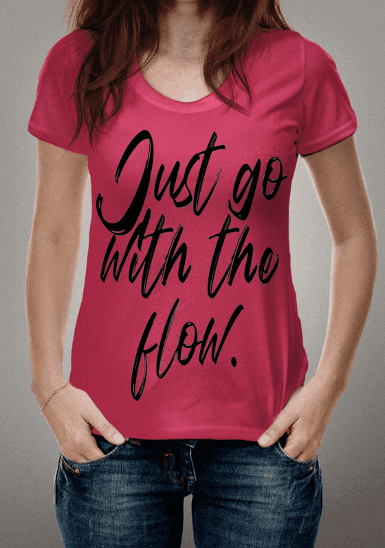 Nome do produto  Just Go With the Flow