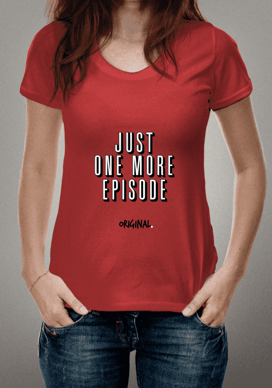 Nome do produto  Just one more episode
