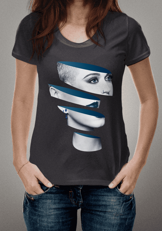 Nome do produto  Katy Perry - Bon Appetit [CINZA]