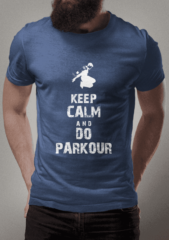 Nome do produto  Keep Calm and Do Parkour