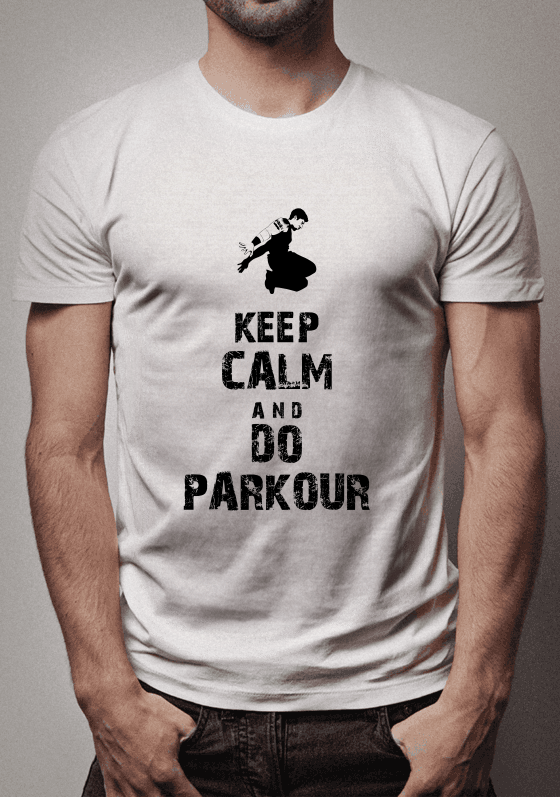 Nome do produto  Keep Calm and Do Parkour