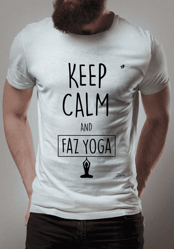 Keep Calm and Faz Yoga