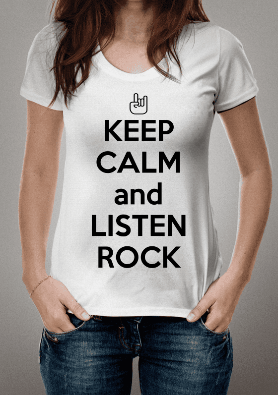 Nome do produto  Keep Calm Rock