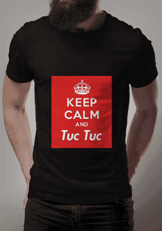 Nome do produto  Keep Calm Tuc Tuc