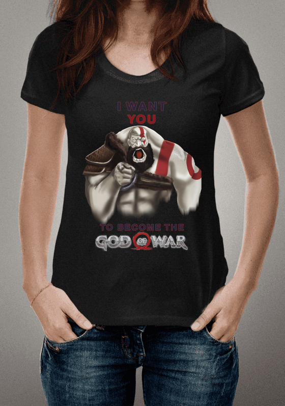 Nome do produto  Kratos Wants You