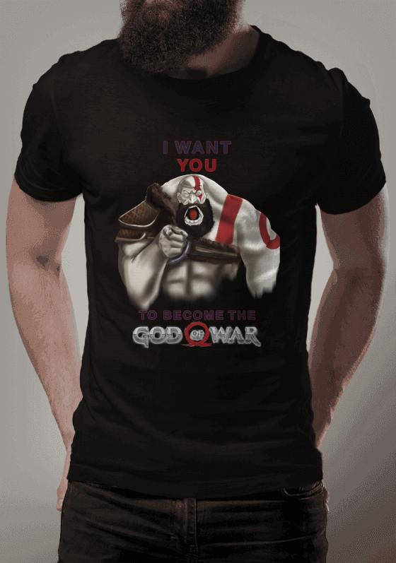 Nome do produto  Kratos Wants You