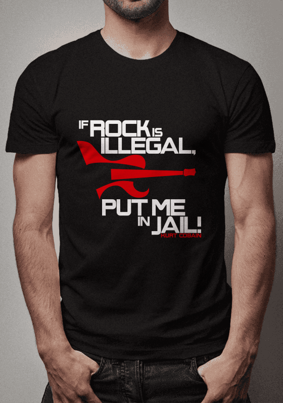 Nome do produto  kurt cobain