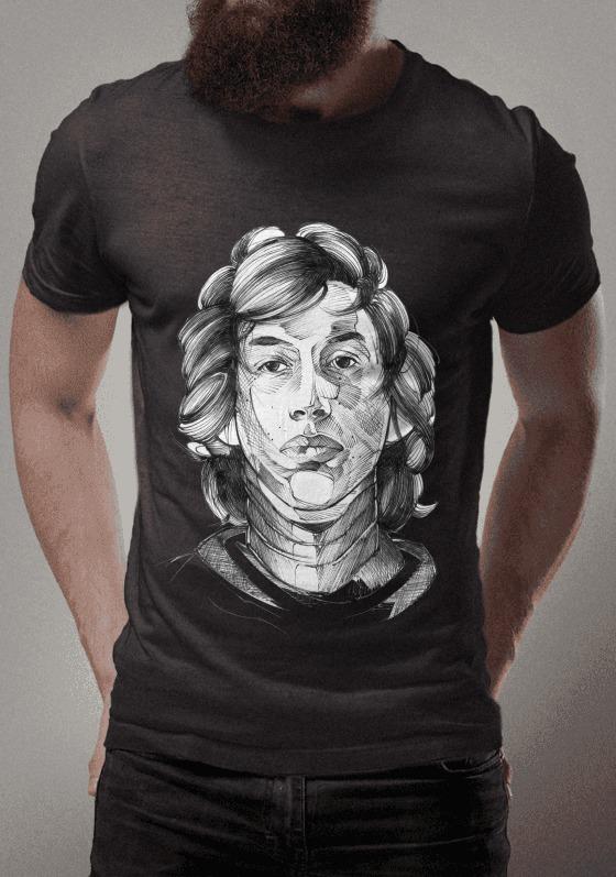 Nome do produto  KYLO REN - SKETCH 2